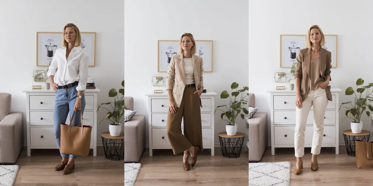 kapsułowa szafa smart casual damska