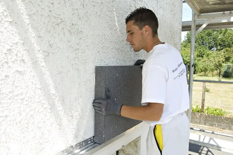 montaż styropianu grafitowego siatki osłonowe