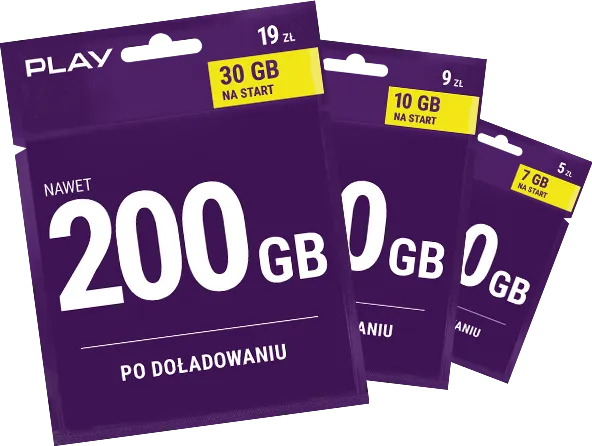 Play karta SIM pakiety internetowe