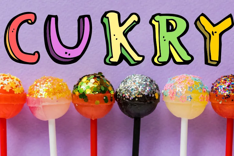 skład cukierka owocowego cukry