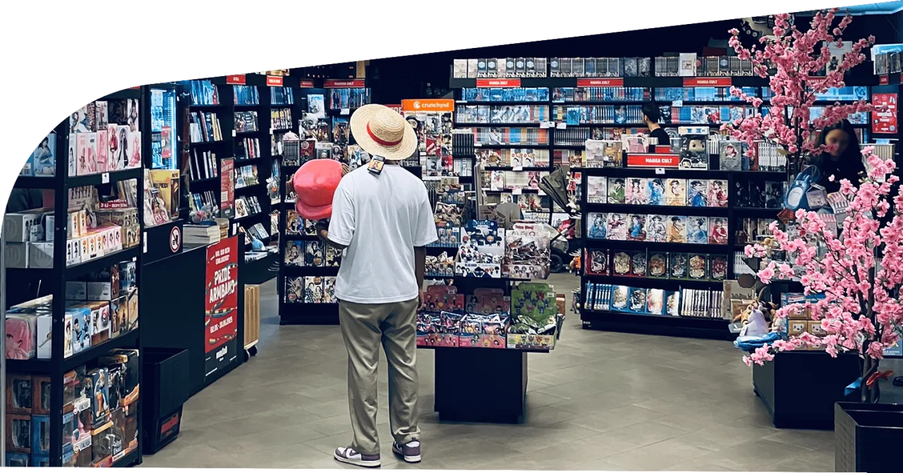 Manga Laden Atmosph&auml;re