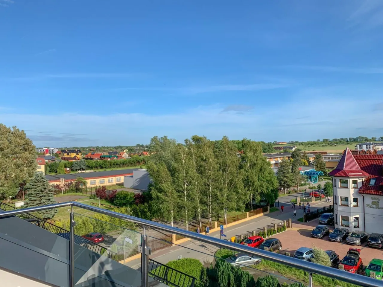 Letni Dworek Sarbinowo widok z zewnątrz lub bliskość plaży