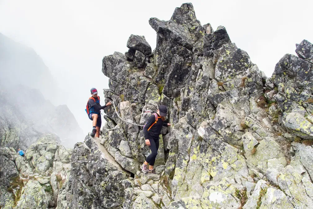Rysy szlak łańcuchy, trudne szlaki Tatry