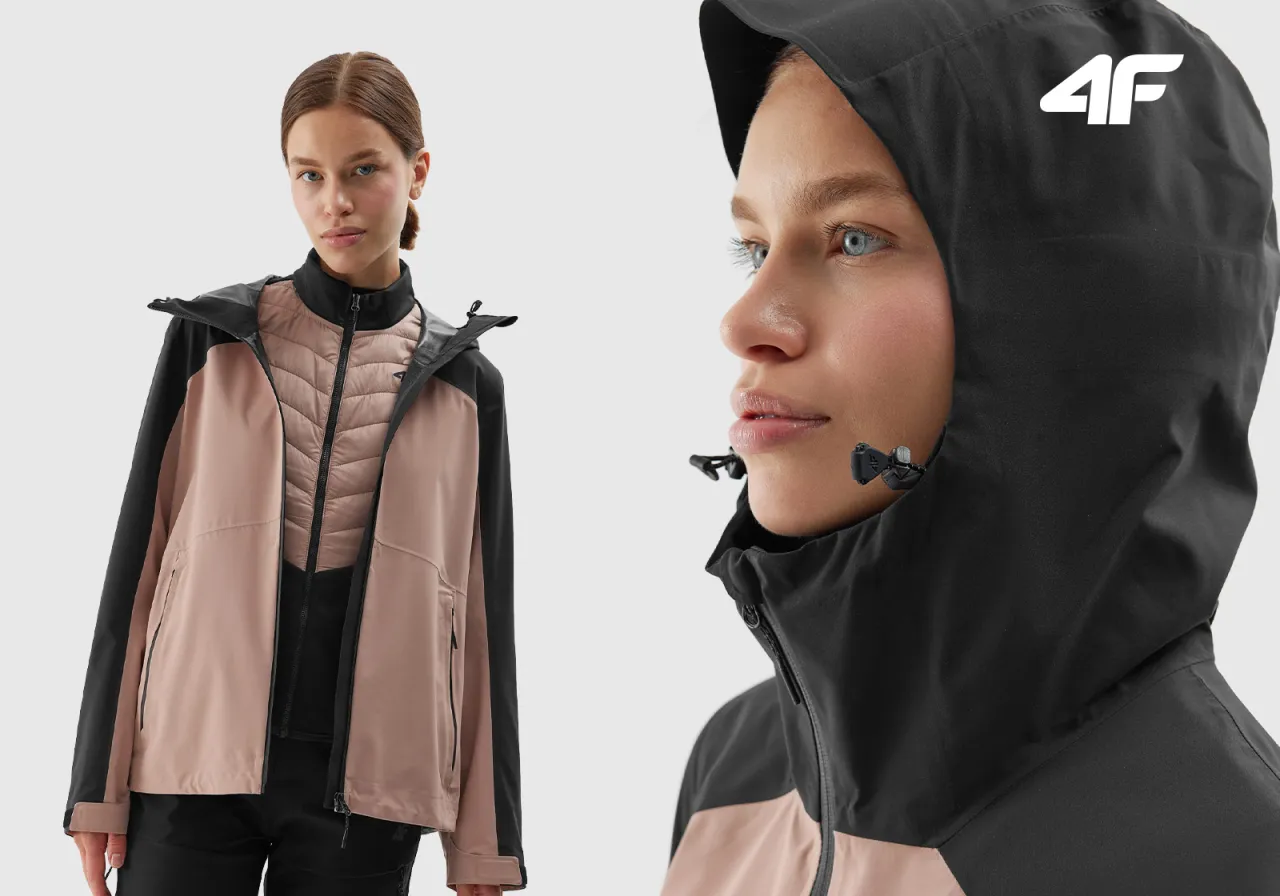 por&oacute;wnanie kurtek narciarskich 4f r&oacute;żne membrany