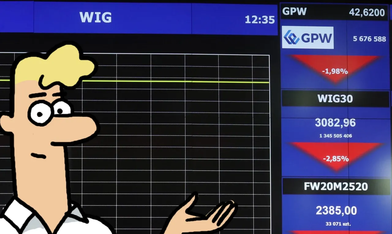 Zastanawiasz się, jak zacząć gra na giełdzie? Ten wykres i dane z GPW mogą być Twoim pierwszym krokiem do inwestowania.