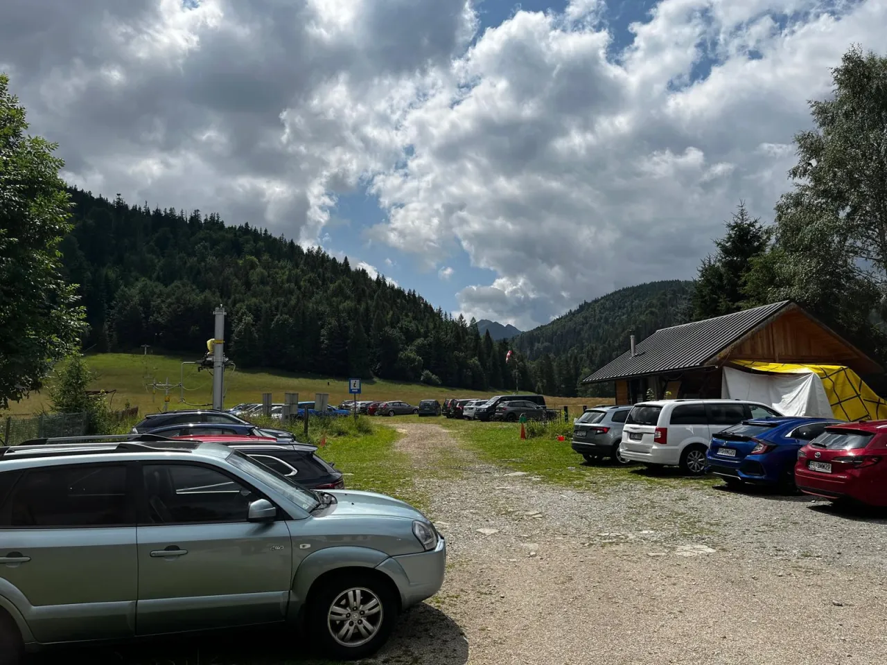 Parkingi Zakopane Kasprowy Wierch mapa