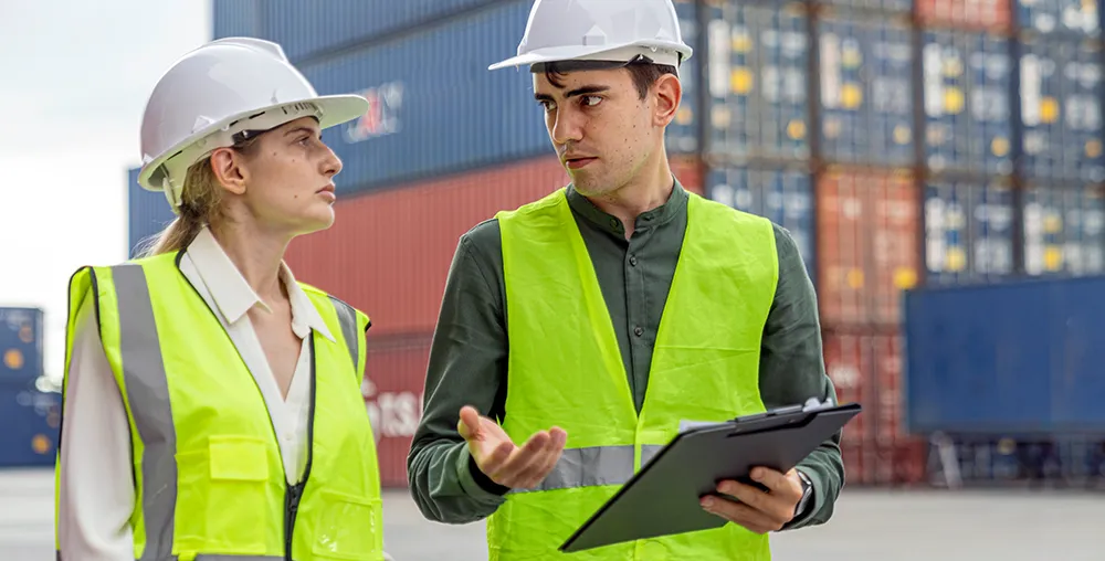 Technik spedytor na zajęciach praktycznych