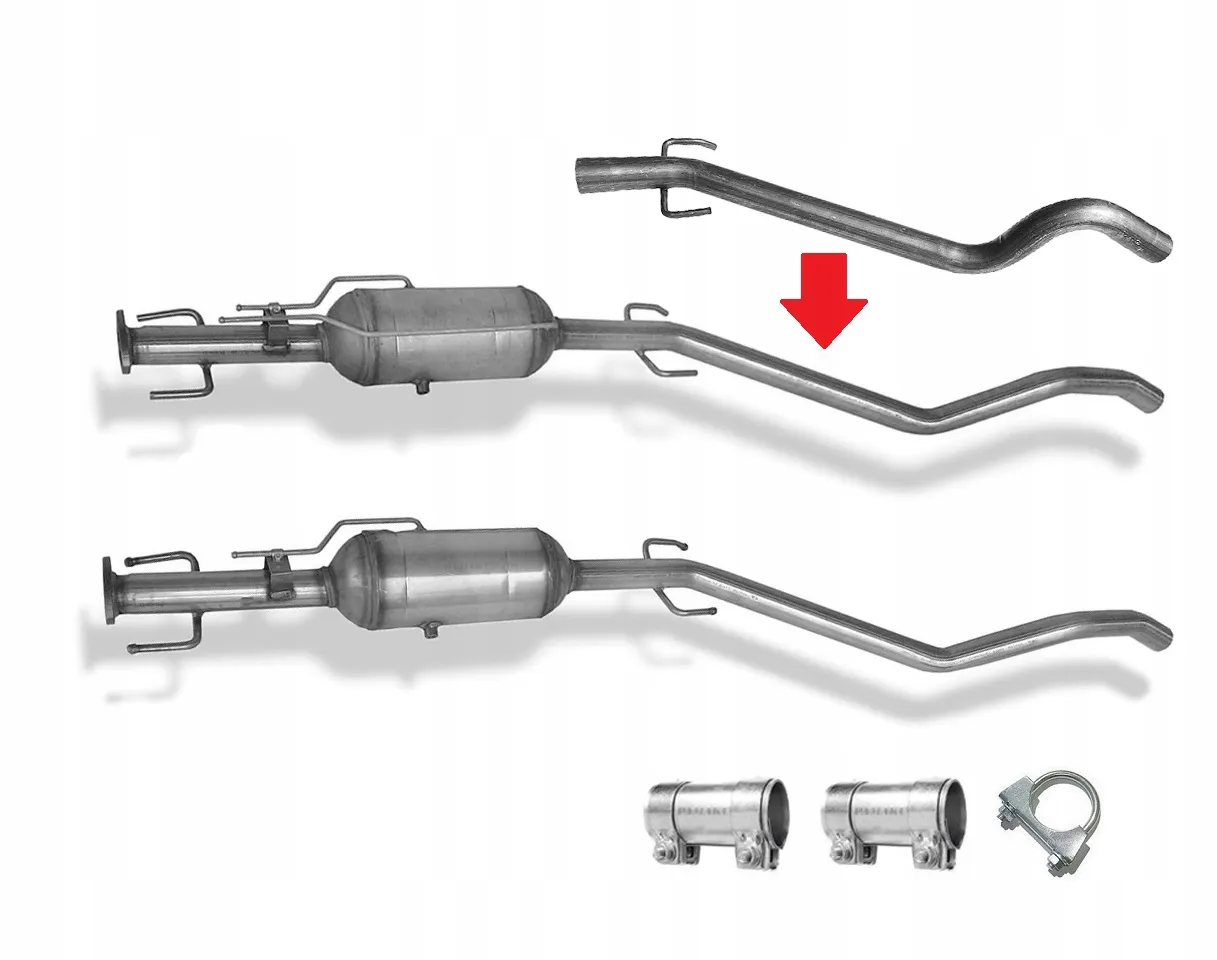 Opel Astra H DPF układ wydechowy