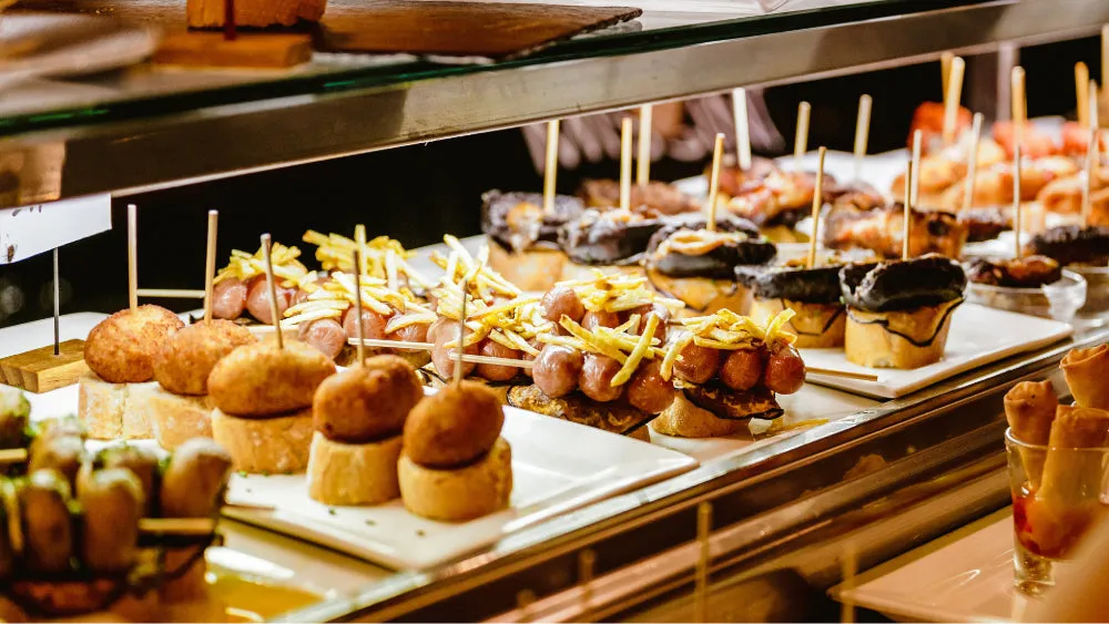 Bar de tapas auténtico España