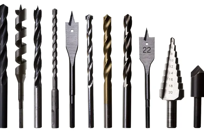 różne wiertła do metalu