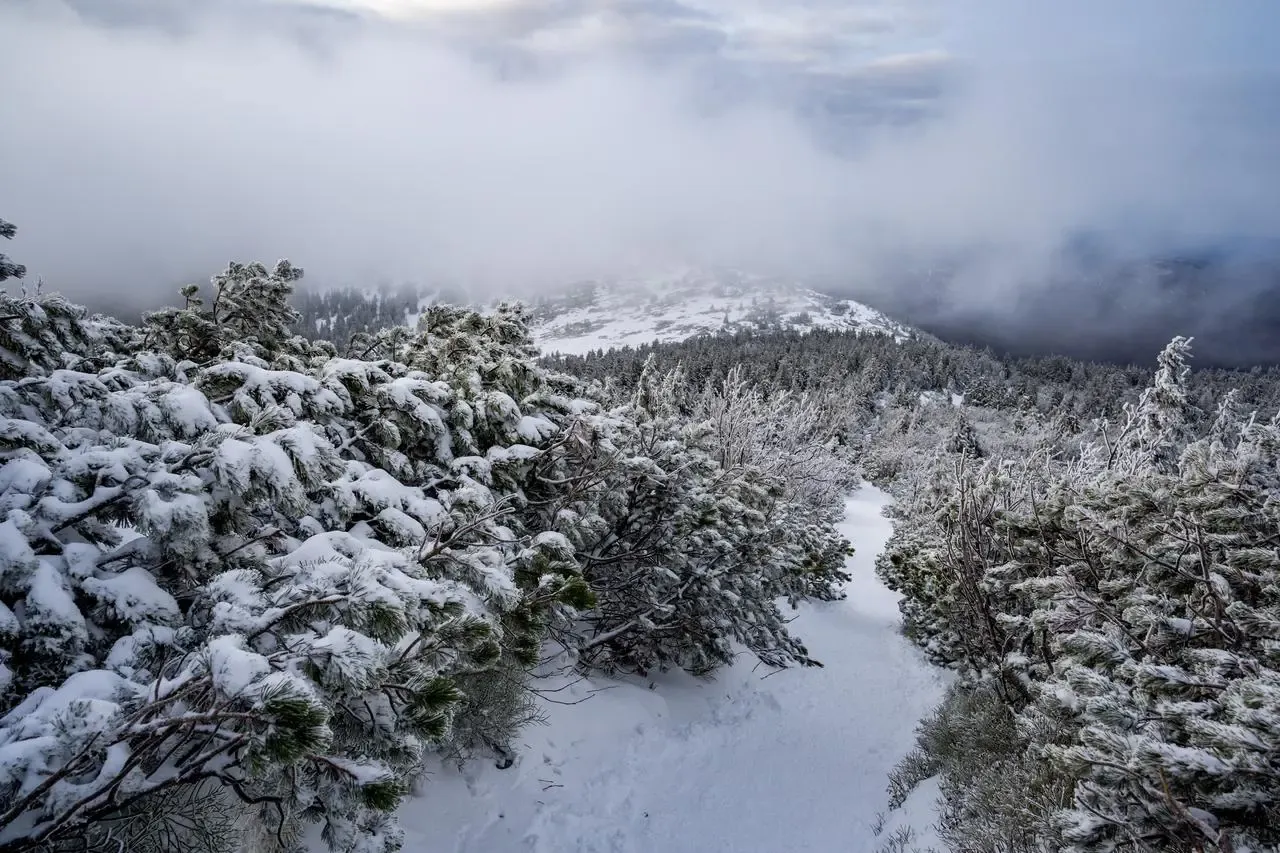 Babia Góra zimą zagrożenia lawinowe