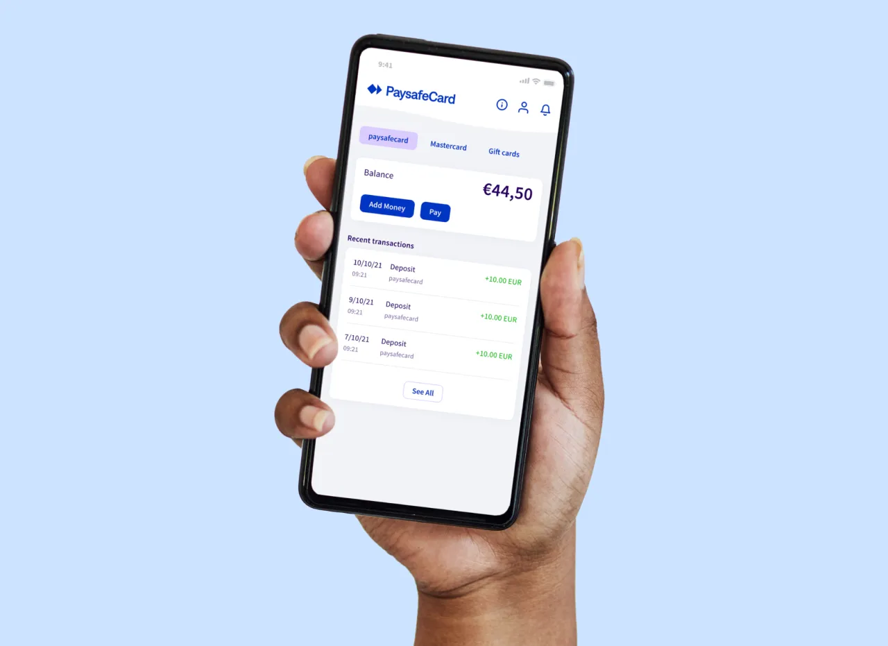 my paysafecard konto