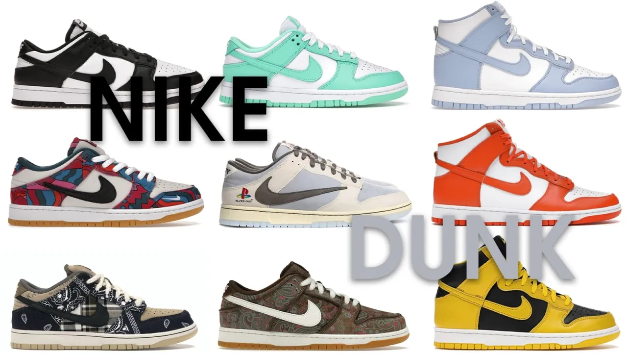 Nike SB Dunk Low verschiedene Modelle