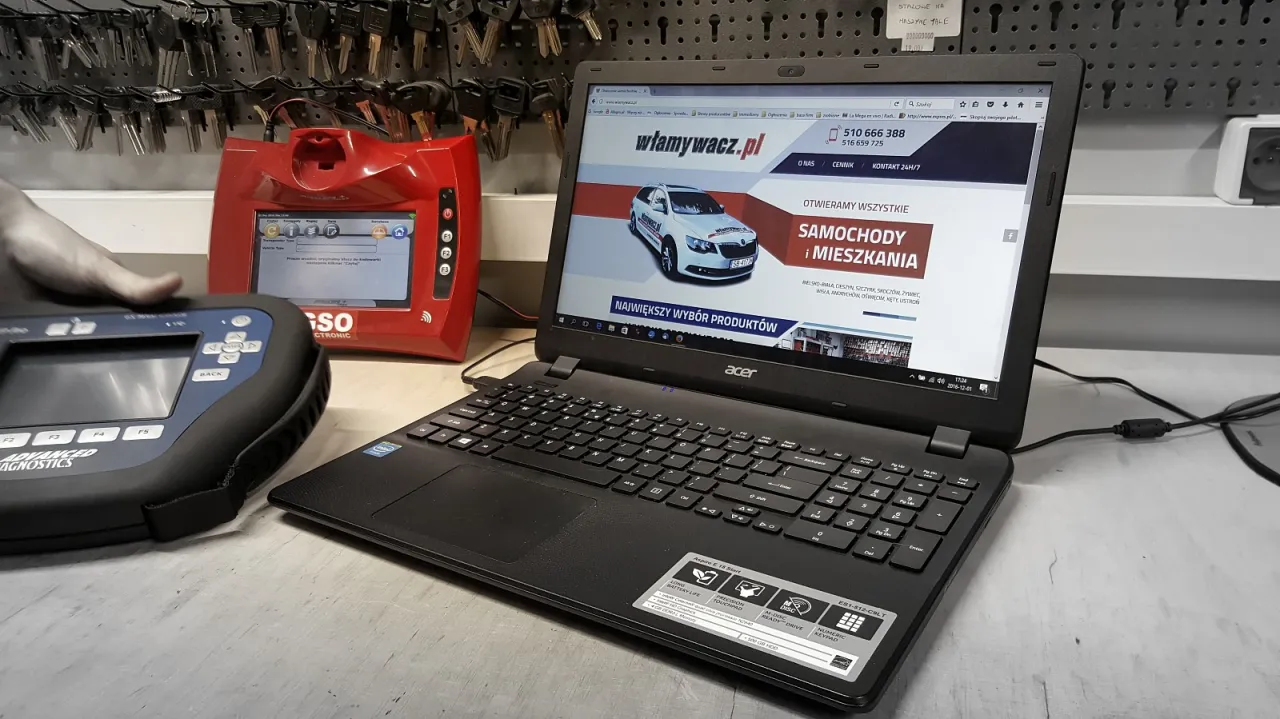 procedura kodowania pilota VAG Ford Opel