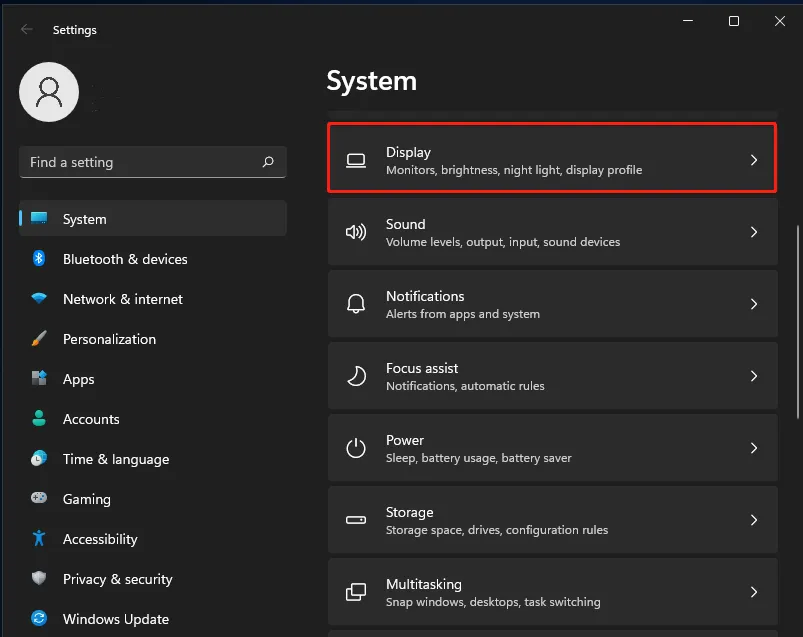 suwak jasności windows 11