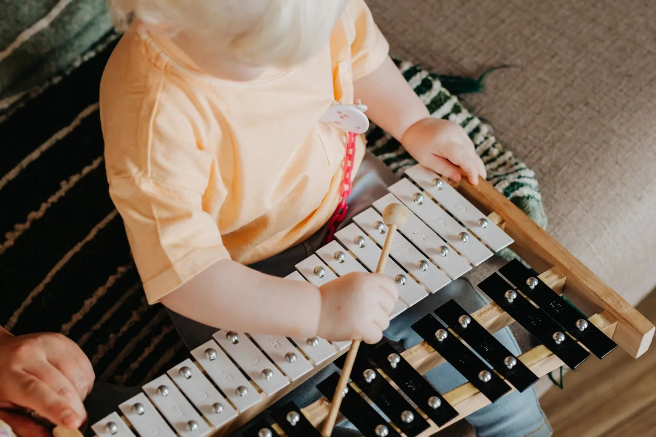 cymbałki nuty literowe numeryczne kolorowe