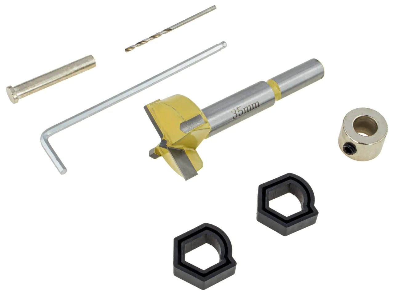 Wiercenie otworu w froncie meblowym z taśmą