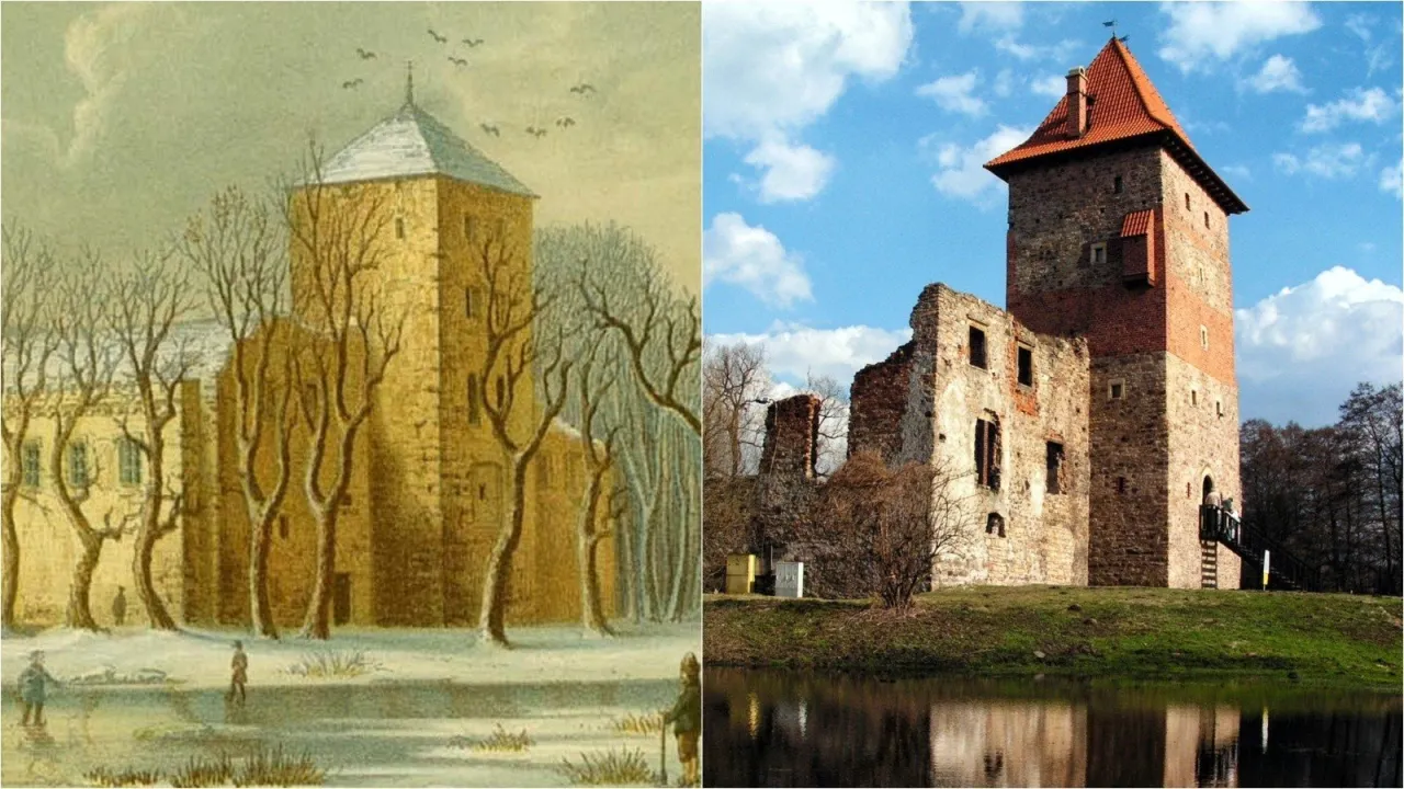 Zamek Chudów muzeum wieża