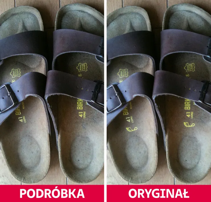 Jak rozpoznać podróbki butów Birkenstock