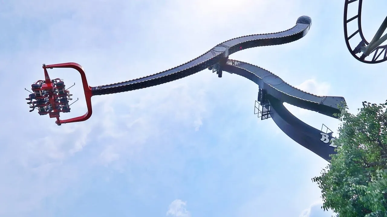 Wiener Prater Thrill Rides Black Mamba