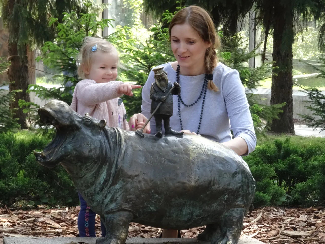 Wrocław krasnal i Afrykarium