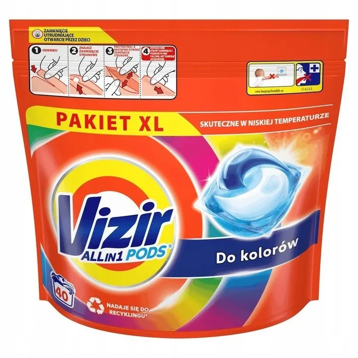 Zdjęcie Jak używać kapsułek piorących Vizir, aby uniknąć najczęstszych błędów