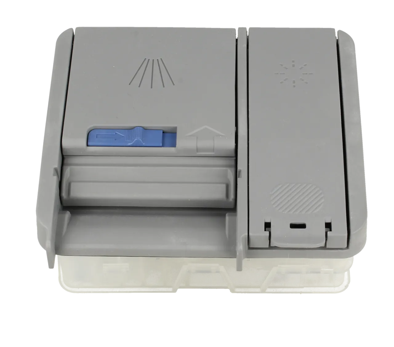 dozownik żelu do zmywarki otwarte drzwi