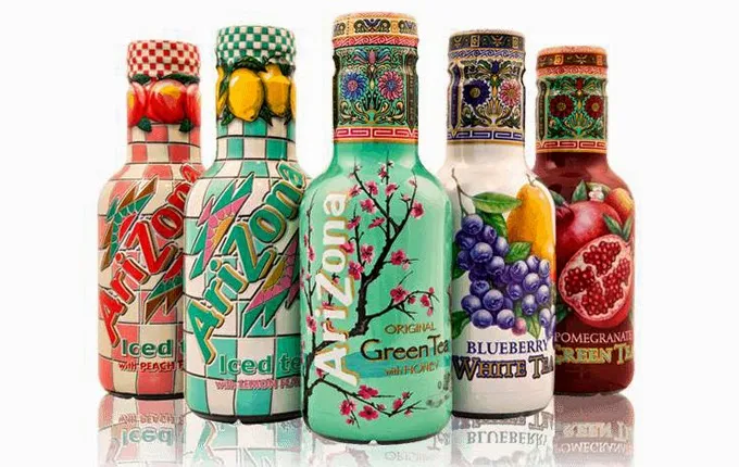 AriZona napoje smaki Żabka