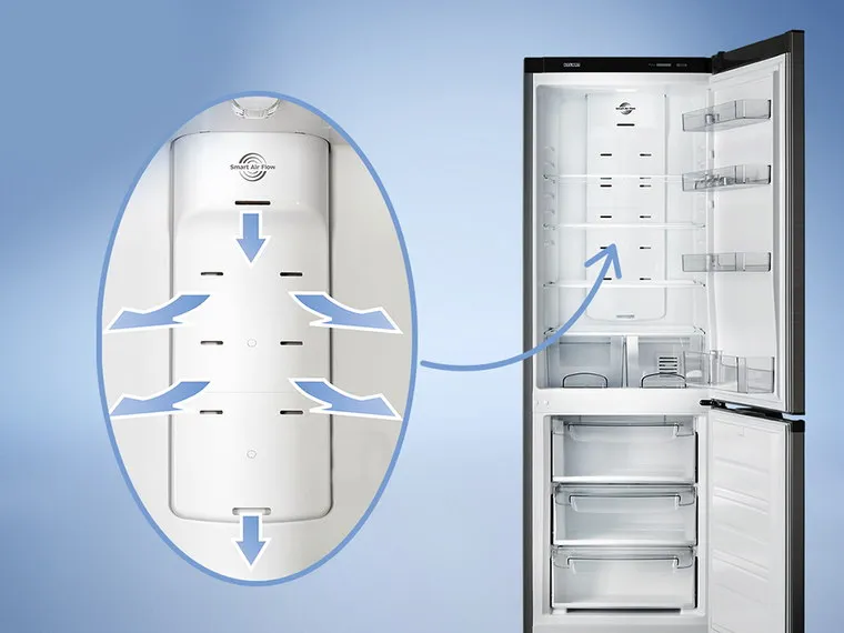 System No Frost schemat działania