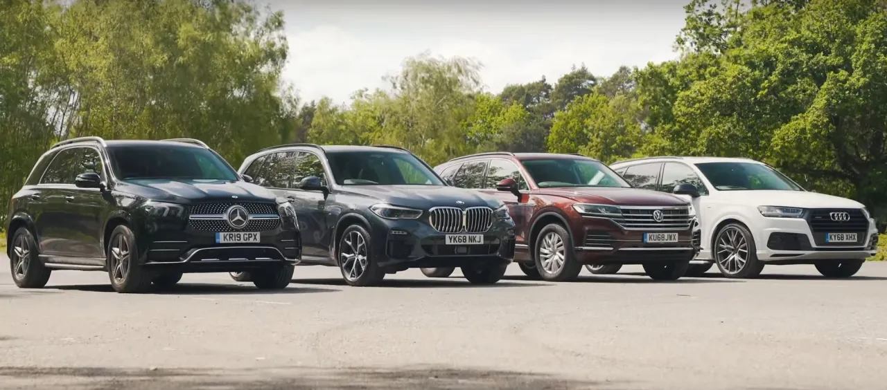 Mercedes GLE 300 d vs BMW X5 vs Audi Q7
