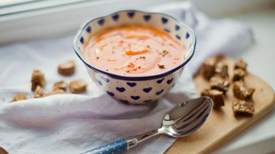 ciepła zupa na biegunkę