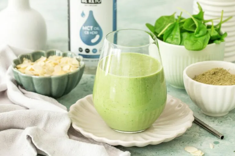 keto matcha blue przepisy smoothie desery