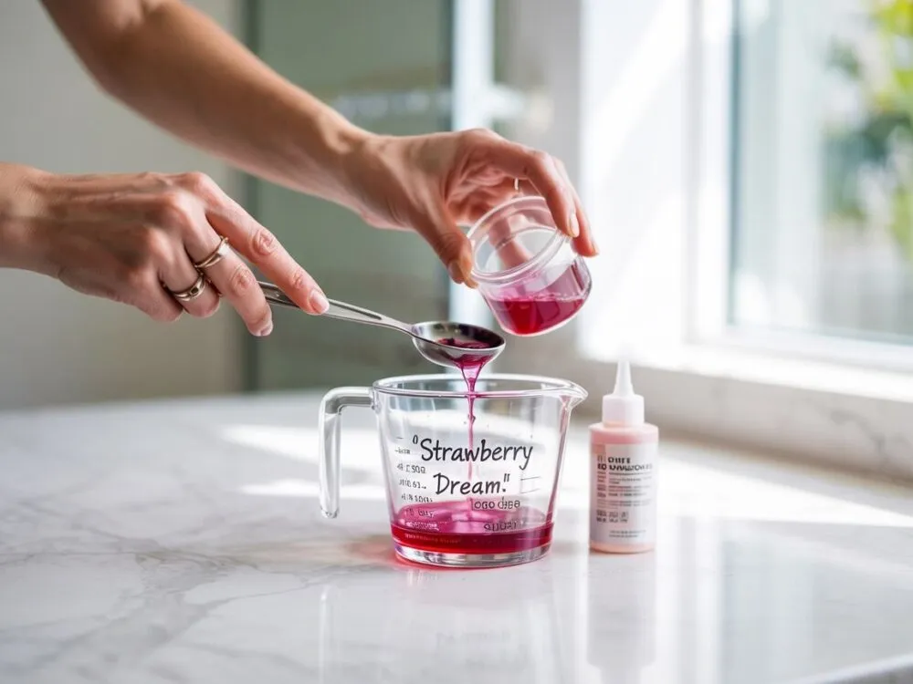 łyżki miarki strzykawka miarka kuchenna do farbowania włosów