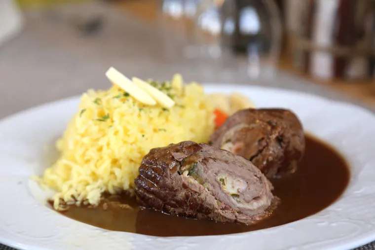 Speisen im Restaurant Zu M&uuml;llers Winkelhausen Tellergericht