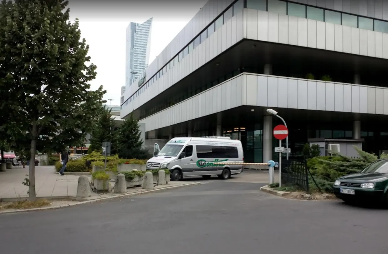 Przystanek Contbus Warszawa Marriott mapa