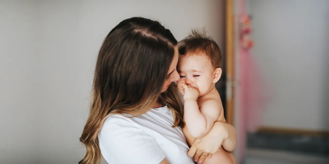 Niemowlę z bólem gardła objawy