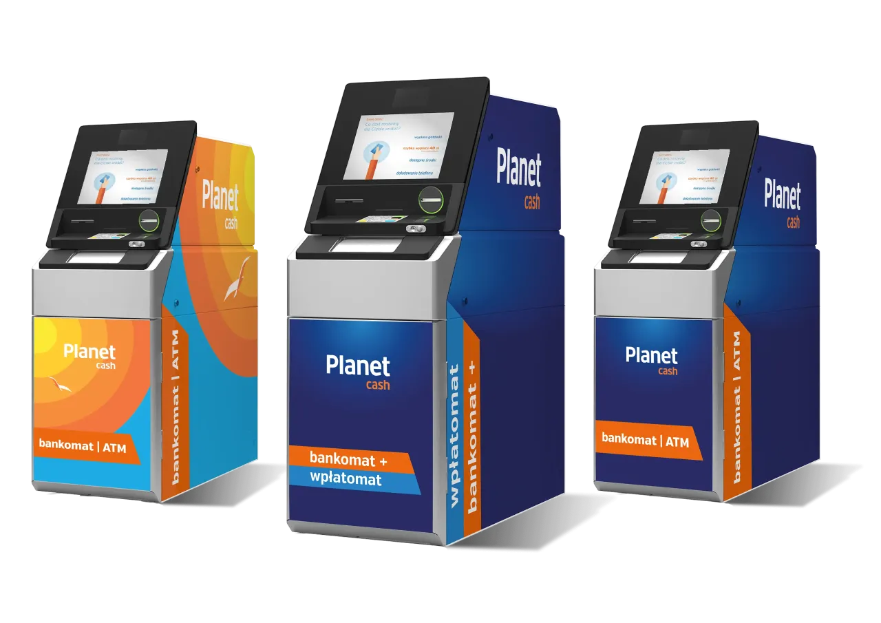 wpłatomat mBank Planet Cash Euronet logo