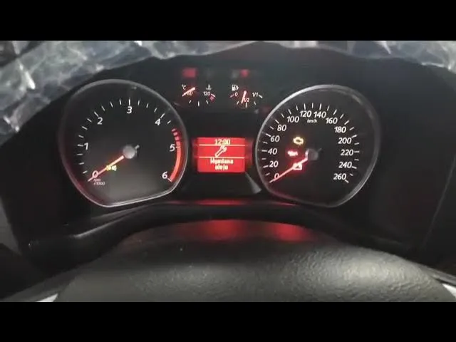 deska rozdzielcza Ford komunikat wymiana oleju