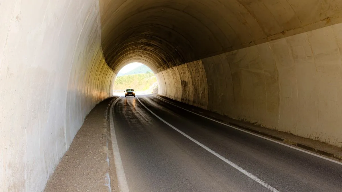 Tunel Munt la Schera wjazd