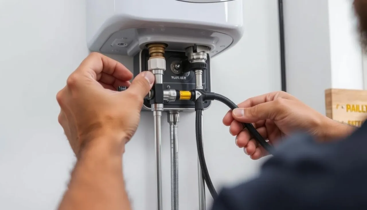 Narzędzia do podłączenia podgrzewacza wody