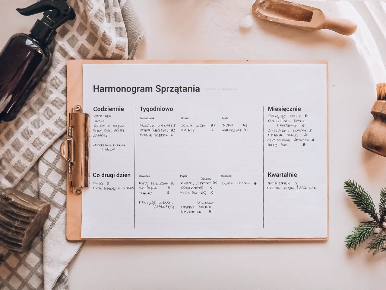 Harmonogram wykończenia mieszkania infografika