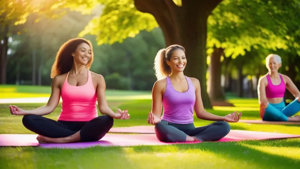 zdrowy styl życia joga bieganie medytacja