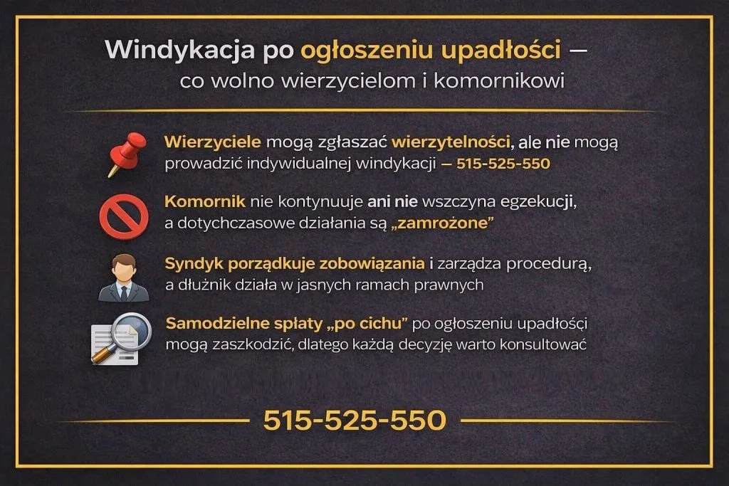 windykator vs komornik infografika