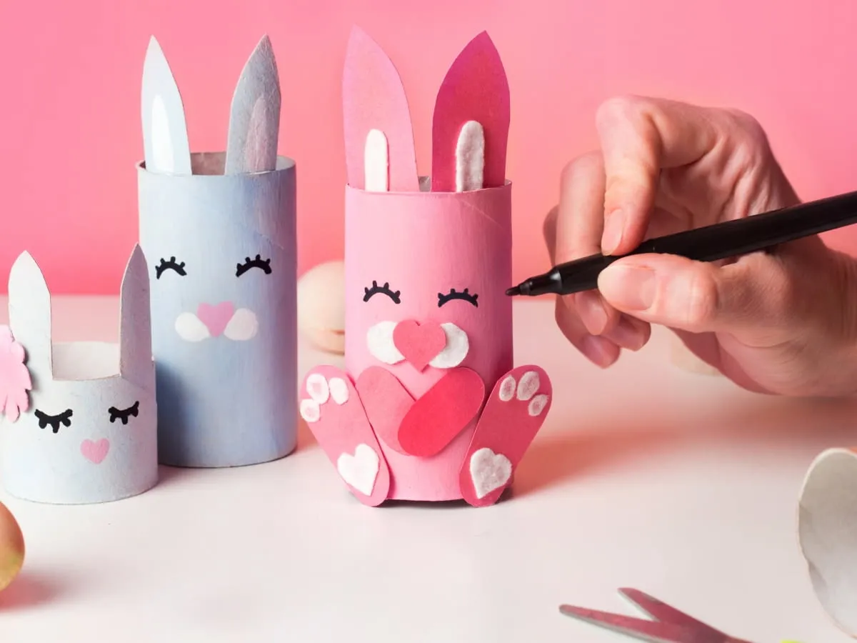 papierowe ozdoby wielkanocne DIY