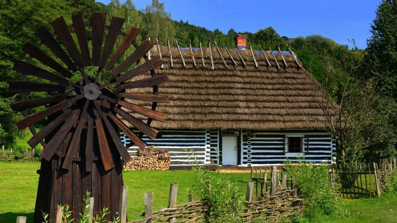 Skansen architektura wiejska Polska