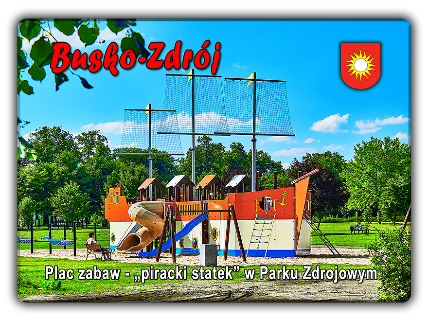 Plac zabaw Statek Busko-Zdrój