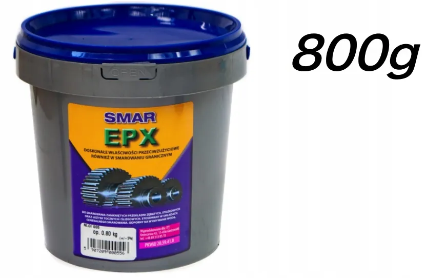 rodzaje smarów do maglownicy opakowania