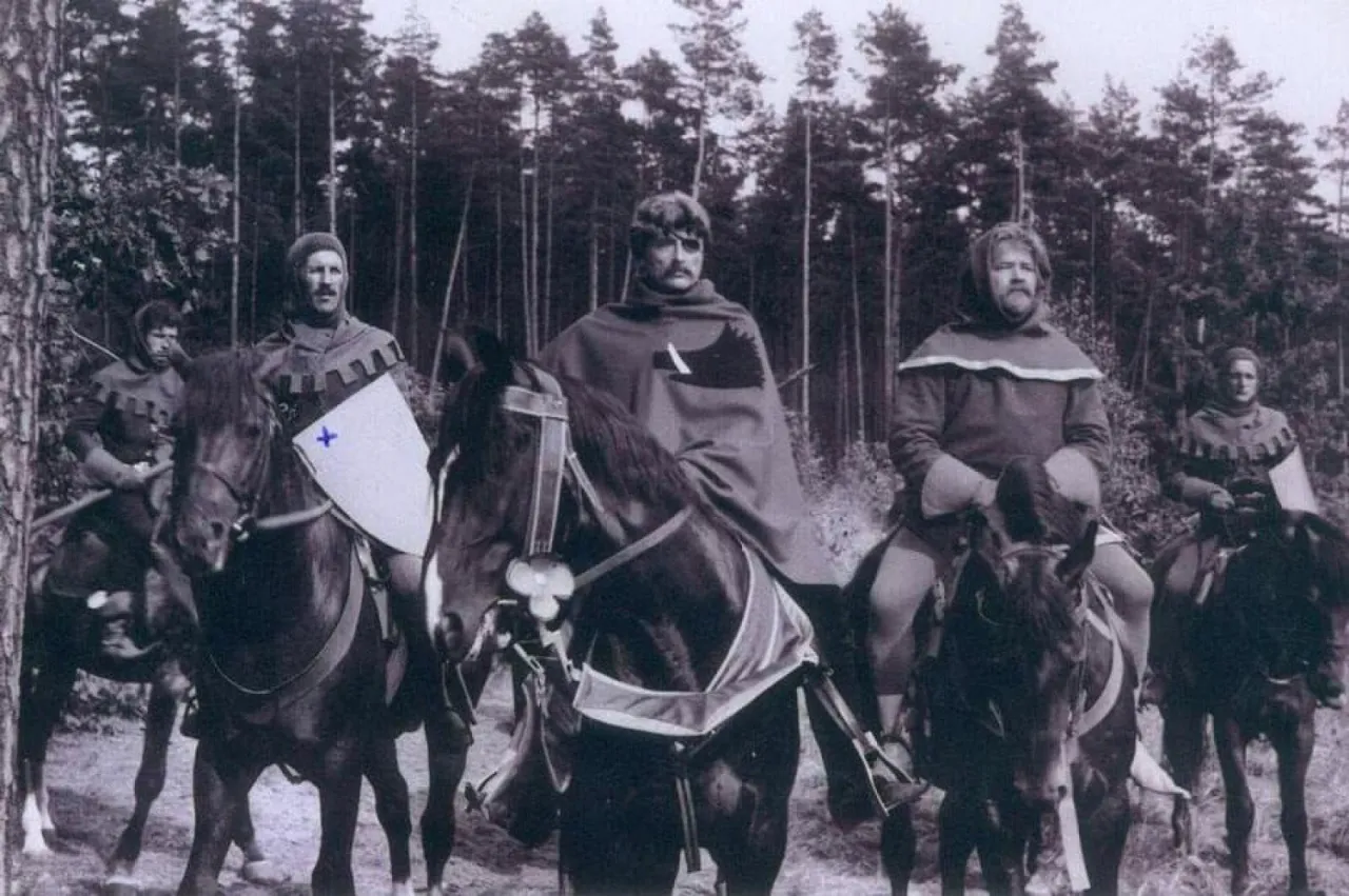 Mapa filmowe lokacje Krzyżacy