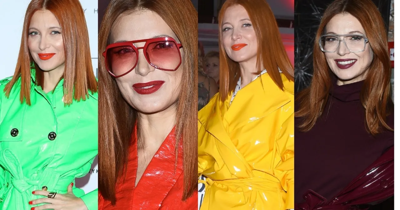 Ada Fijał stylizacje kolorowe eklektyczne