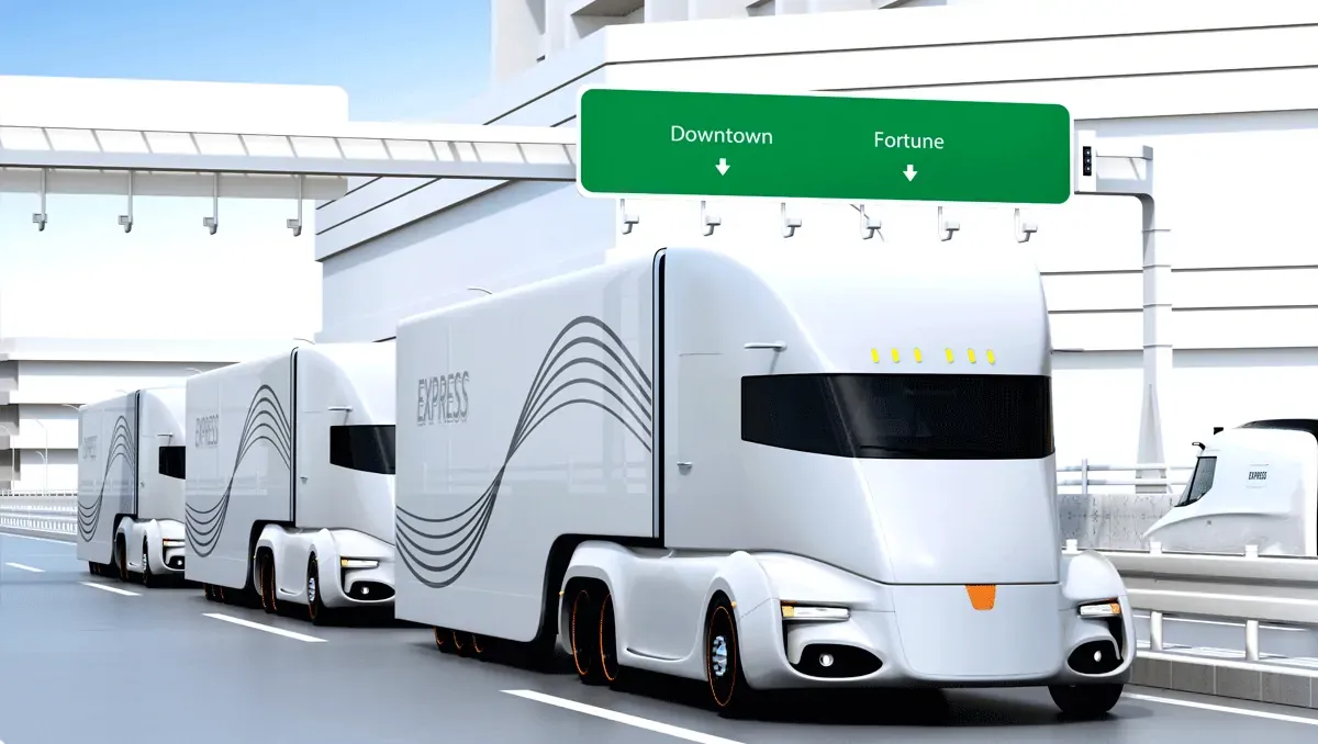 nowoczesny ciągnik siodłowy